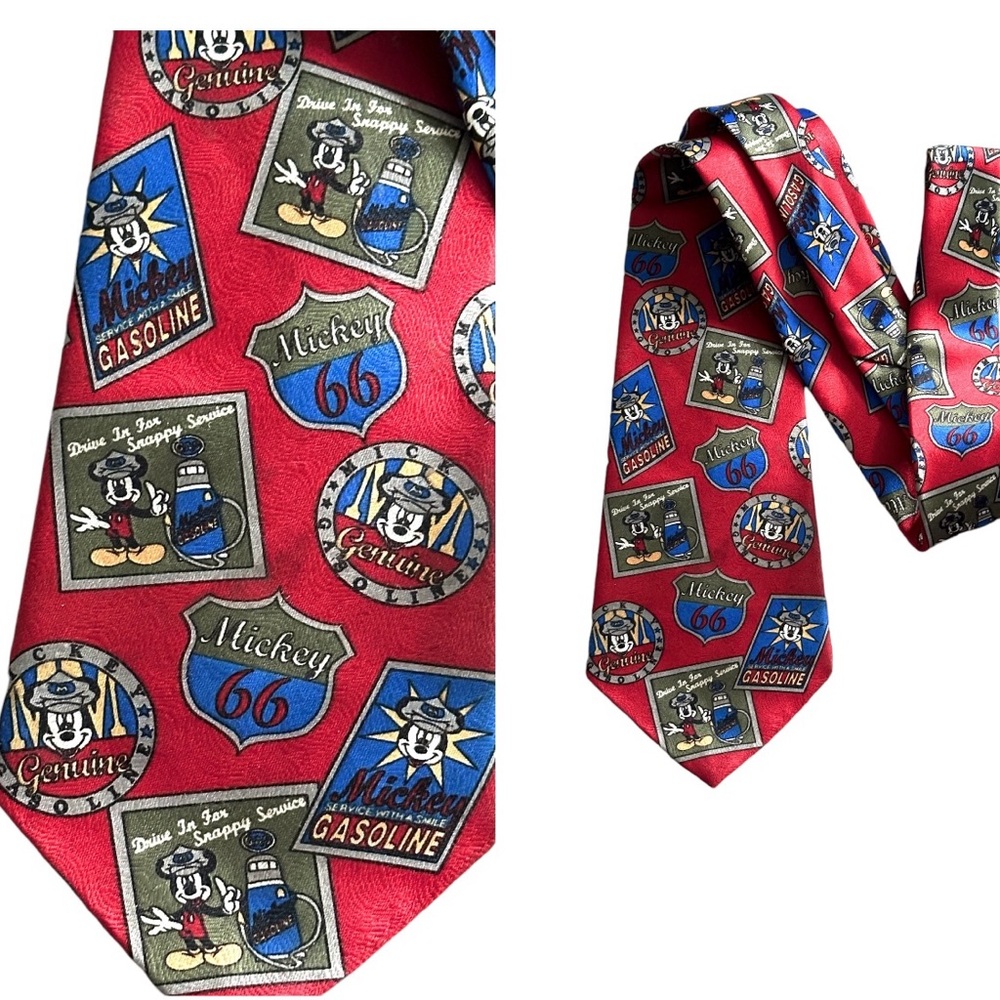 Vintage Mickey Mouse Unlimited Neck Tie